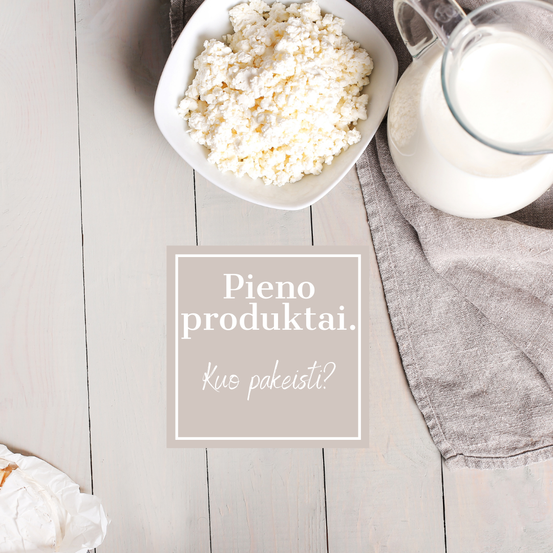 Pieno produktų pakaitalai